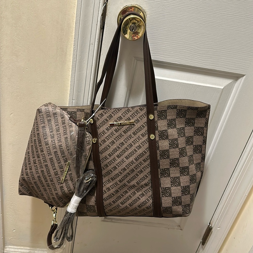 NWT Steve Madden tote and Crossbody bag